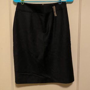 JCrew Black Pencil Skirt NWT